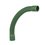 Curva PVC Verde Conduit ½ pulg x 90
