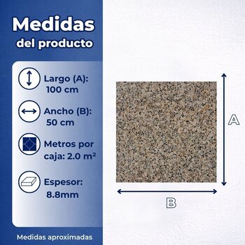 Piso Tipo Piedra Zen Multicolor Daltile 60.5 x 60.5 cm ZST1