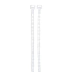 Cincho Plástico Volteck Transparente 20 cm