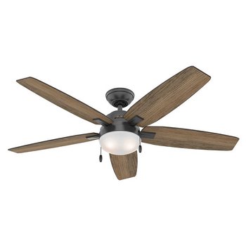 Ventilador Terrant 46 pulg Plata Mate Hunter
