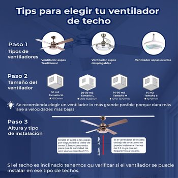 Ventilador de techo bartlett 52 pulgada niquel