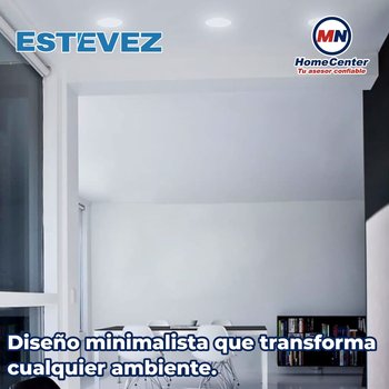 Luminario flat empotrar 5 pulgadas led 6W luz blanco