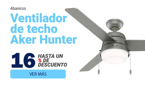 Ventilador De Techo Aker Hunter