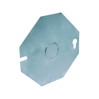Tapa Octagonal Galvanizada Reforzada 3 x 3 Pulgadas
