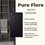 Muro Pure Fiore Black Daltile 45 x 90 cm Rectificado