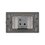 Placa 1 Apagador Lucek Flat Blanco