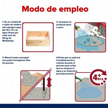 Cemento Multiplast Cemex 40 kg