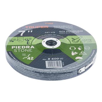 Disco Corte Piedra Truper 7 pulg Alto Rendimiento