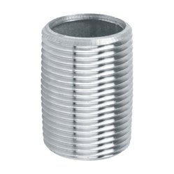 Niple Galvanizado 06 mm ¼ Rosca Corrida