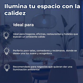 Foco Led A19 9 W 2700 K Estévez Luz Cálida
