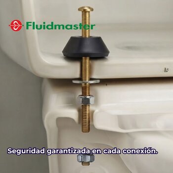 Juego de Pernos y Tornillos Para Taza/Tanque Bronce Fluidmaster