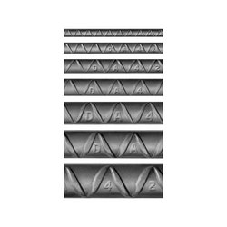 Varilla Recta núm 12 1½ pulg x 12 ml G-42