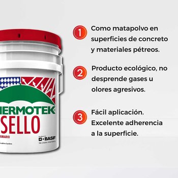 Sellador Acrílico Thermotek 19 Lt