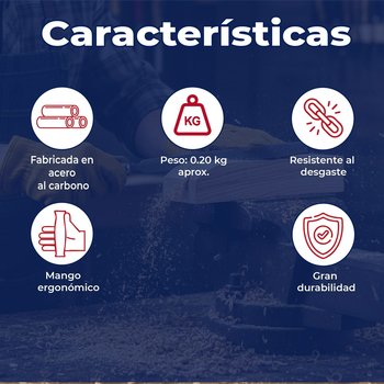 Lima Escofina Bastarda Truper Media Caña 8 pulg