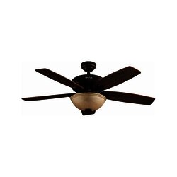 Ventilador De Techo 52", 5 Aspas, Acabado Bronce