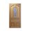 Puerta Caoba 91x2.13 Mt 40mm Tablero Marqués
