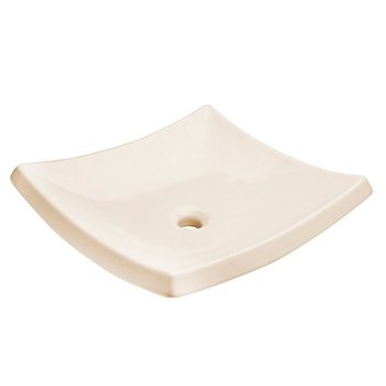 Lavabo Marfil Sobreponer Helvex Cuadrado LV TRAZZO M