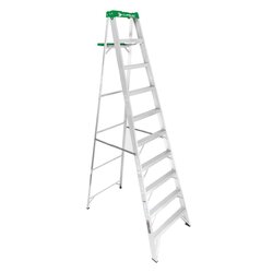 Escalera Tijera Aluminio 3.05 m 9 Peldaño 175 kg Uso Cuprum