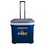Hielera Latitude 60 Roller Igloo 94 latas c/ruedas gris y azul