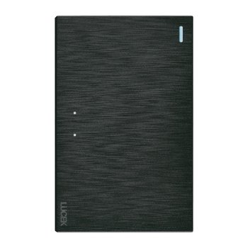 Placa 1 Apagador Lucek Flat Negro