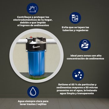 Filtro Jumbo Completo Hydronet Rotoplas