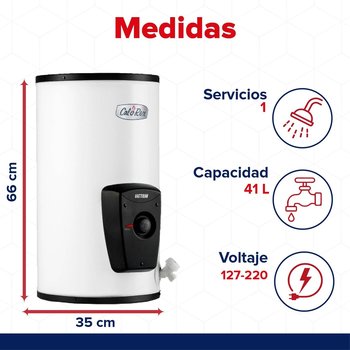 Calentador Depósito Eléctrico 40 L Calorex 120-127v