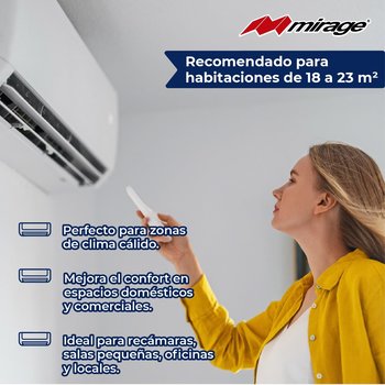 Minisplit Tradicional 1 Ton Solo Frio 110v Life 12 Plus