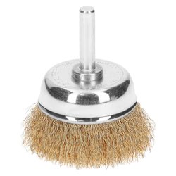 Carda de Copa 1-3/4" Alambre Grueso Para Taladro Truper