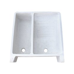 Lavadero de Granito Grande 81 × 76 cm Ideal para Hogar