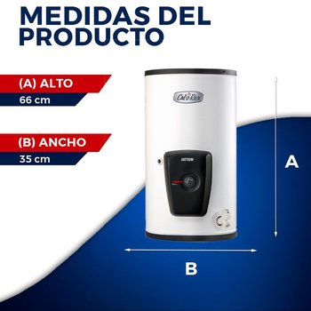 Calentador Depósito Eléctrico 40 L Calorex 220-240v