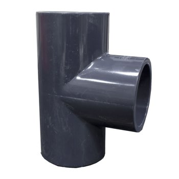 TEE PVC HID CEM 050 MM 2 CED 80