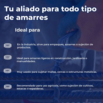 Alambre Galvanizado Deacero Calibre 16 (Precio por kilo)