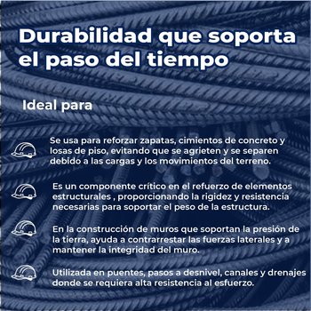 Varilla Doblada #4 1/2X12 M AR-42