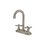 Llave Mezcladora 4" Para Lavabo Tipo Bar Rugo Manerales Cruceta