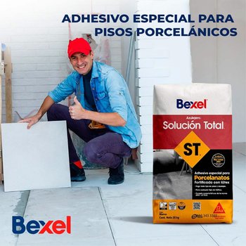 Paquete adhesivo SOLUCION TOTAL blanco 20KG 5+1