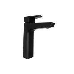 Llave Monomando Para Lavabo Alto Piazza Ébano Helvex