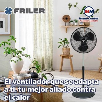 VENTILADOR PEDESTAL 16 PULGADAS 2 EN 1 ASPA PLASTICA