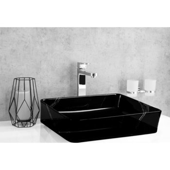 Lavabo sobreponer Duero statuario black Foncer