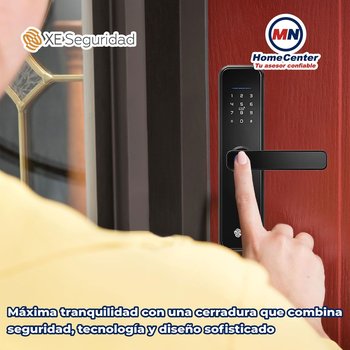 Cerradura Inteligente XE CI-400BT Bluetooth Negro Seguridad