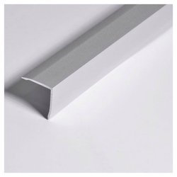 Uniperfil ángulo 16 mm x 2..5 ml plata mate Uniperfil ángulo 16 mm x 2..5 ml plata mate