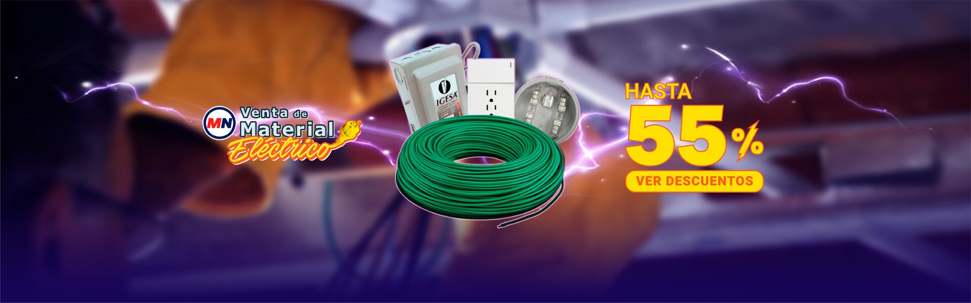 Venta de material electrico