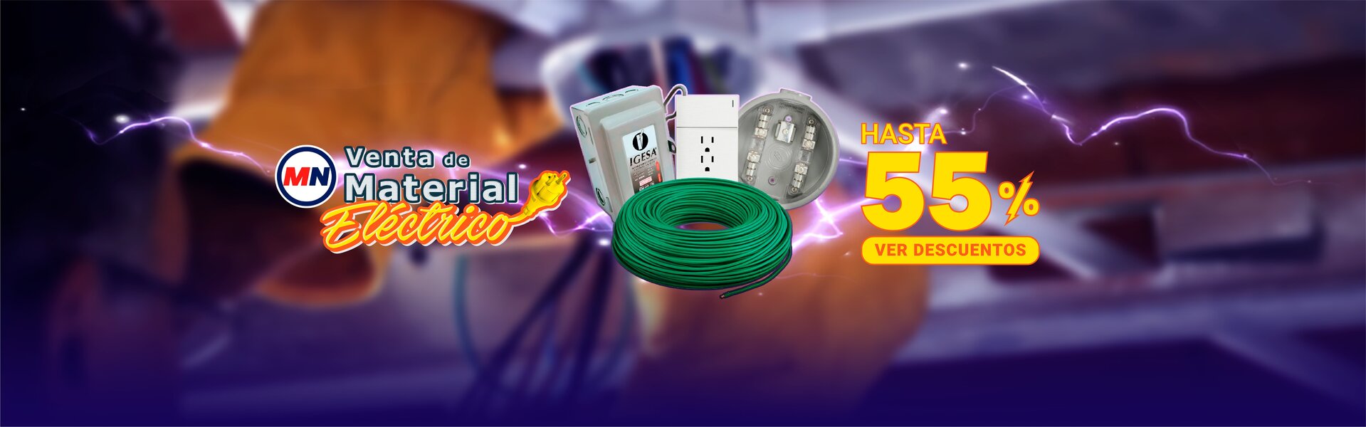 Venta de material electrico