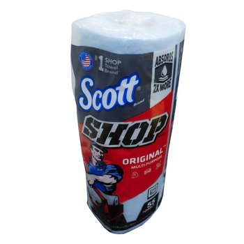 toallas trabajo scott 27.94 cms azul