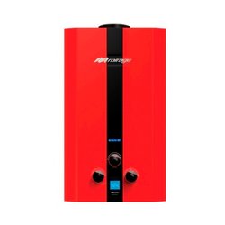 Calentador Paso 06 Lts Rojo Gas Nat Incluye Kit de Instalación