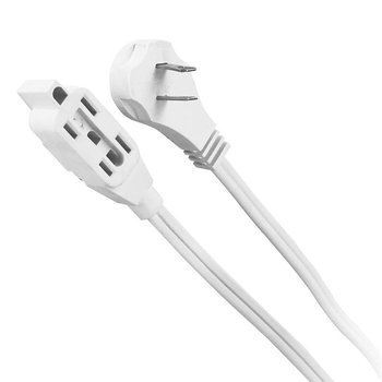 Extensión Eléctrica Doméstica marca Volteck 6 m Blanca