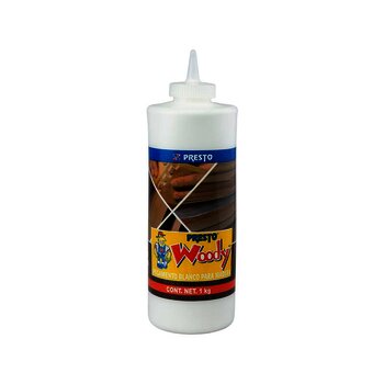 Pegamento Madera Blanco Presto Woody 1 kg
