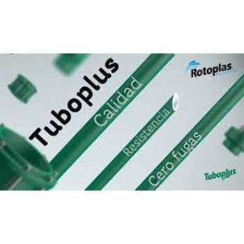 Tubo Tuboplus Rotoplas 1/2 pulg