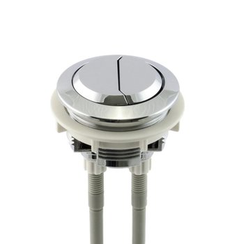 Botón Cromado de Descarga Dual Para WC 48 mm Fluidmaster