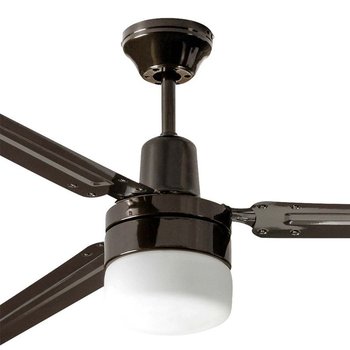 VENTILADOR INDUSTRIAL TORBELLINO NEGRO 54 in CON LUZ 3 ASPAS