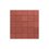 Adoquín Plaza Mextile 15 x 15 x 6 cm Rojo Rubí